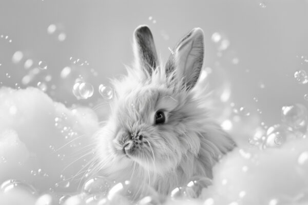 Kaninchen Schaum Poster