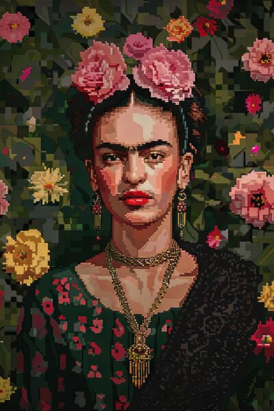 Frida Kahlo digital Poster