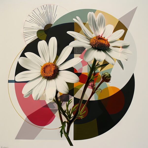 Gänseblümchen Grafik Poster