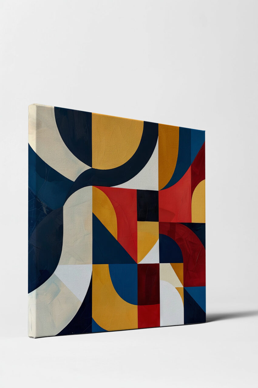 Grafik Poster Geometrische Formen bunt