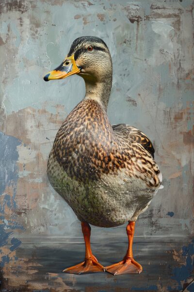 Stockente Porträt Poster