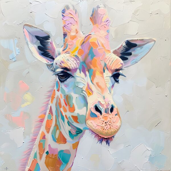 Giraffe Kopf Poster