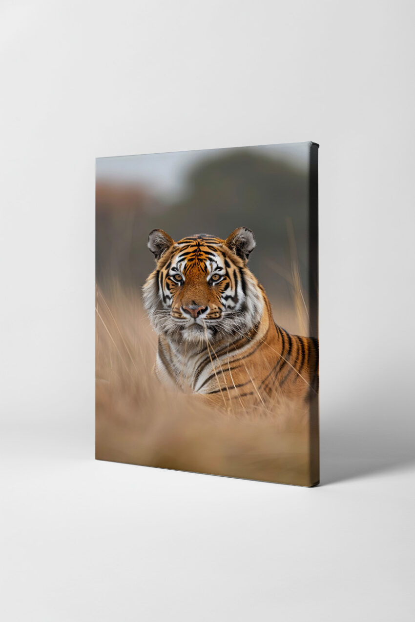 Fotografie Poster Tiger wild kräftig natur