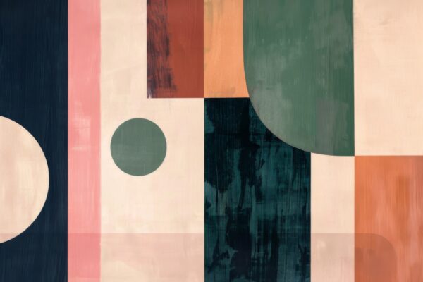 Geometrische Formen Leinwandbild