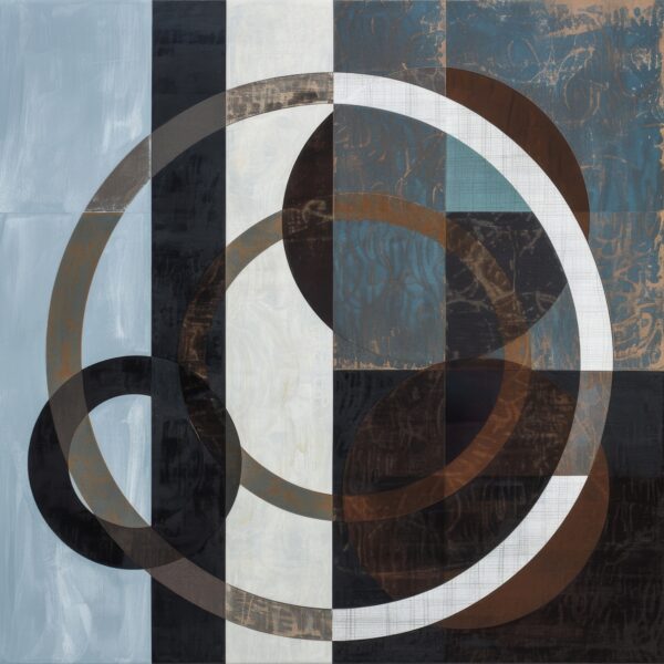 Ringe über Quadrate Gerahmt