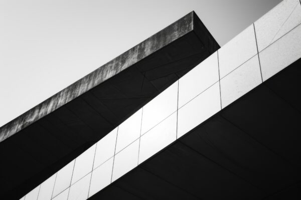 Brücke Schatten Gerahmt