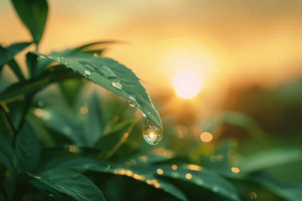 Tautropfen Leinwandbild