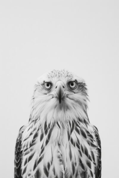 Adler Porträt Leinwandbild