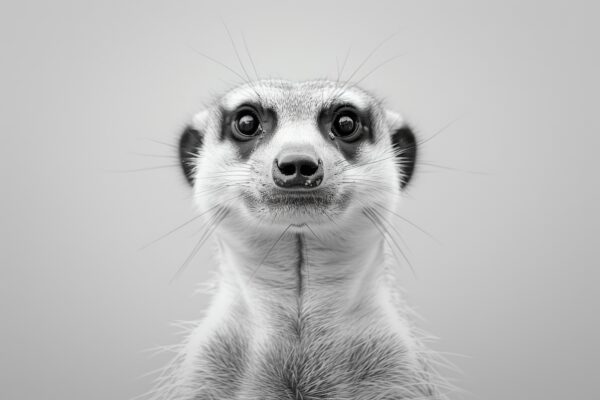 Erdmännchen Porträt Poster