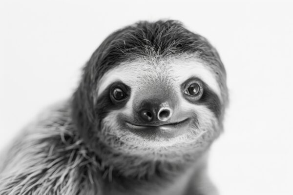 Faultier Lächelnd Poster