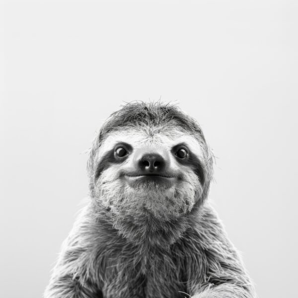 Faultier Leinwandbild