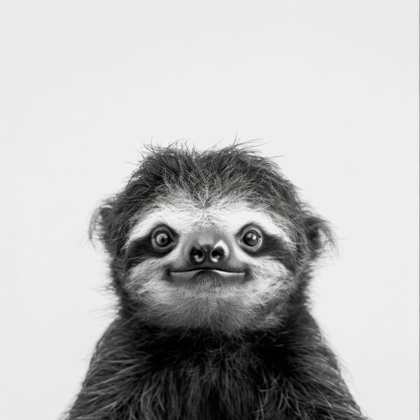 Faultier Leinwandbild