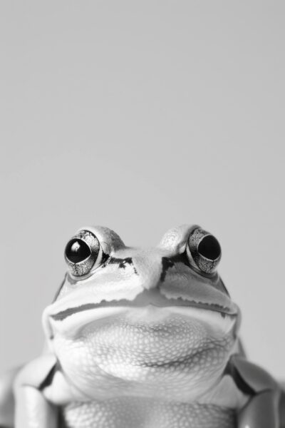 Frosch Gerahmt