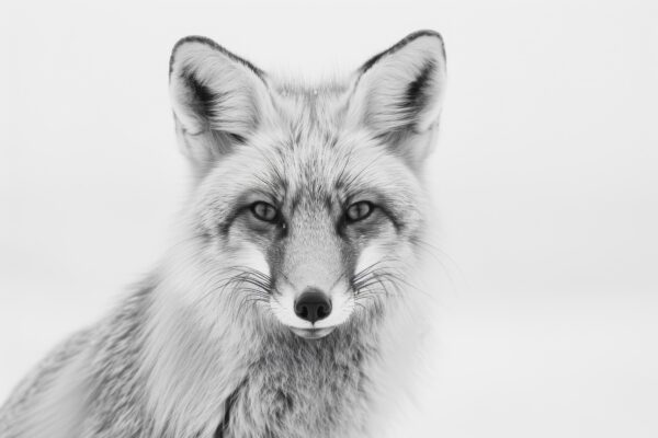 Fuchs Gesicht Leinwandbild