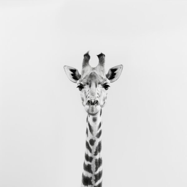 Giraffe Leinwandbild