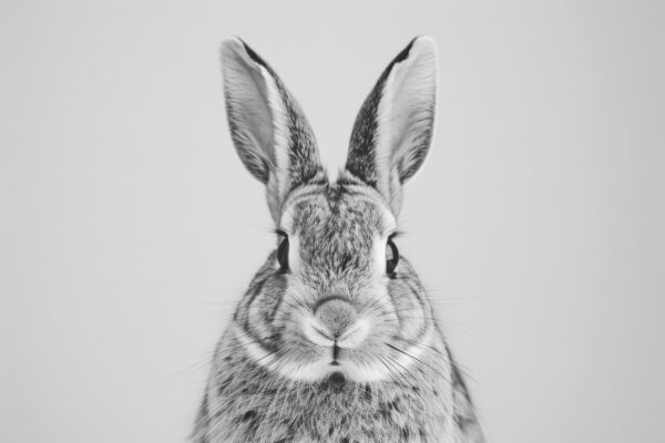 Kaninchen Frontal Poster