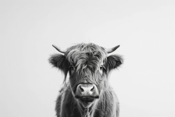 Hochlandrind Porträt Poster