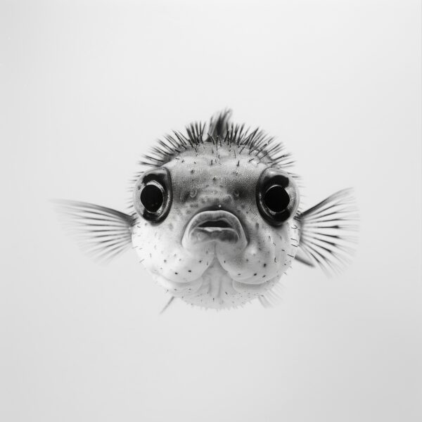 Kugelfisch Stacheln Poster