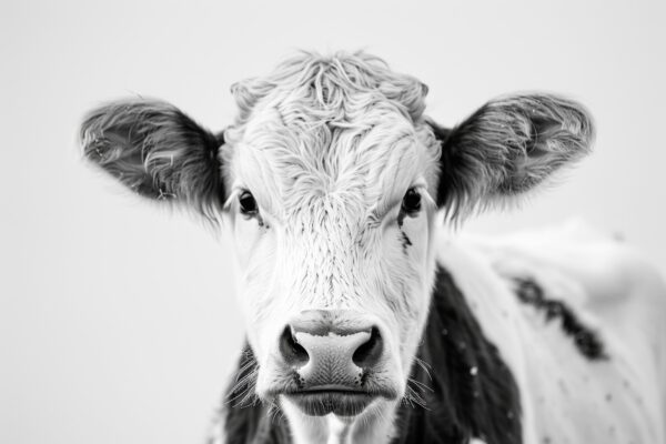 Kalb Nase Nah Leinwandbild