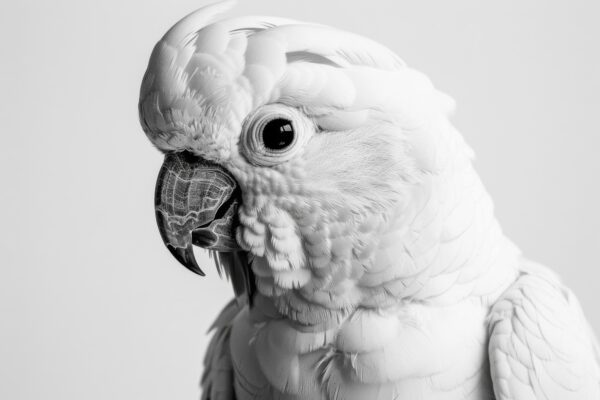 Kakadu Kopf Leinwandbild