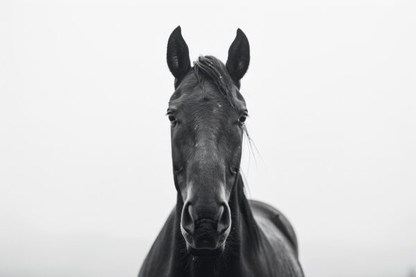 Pferd Frontal Poster