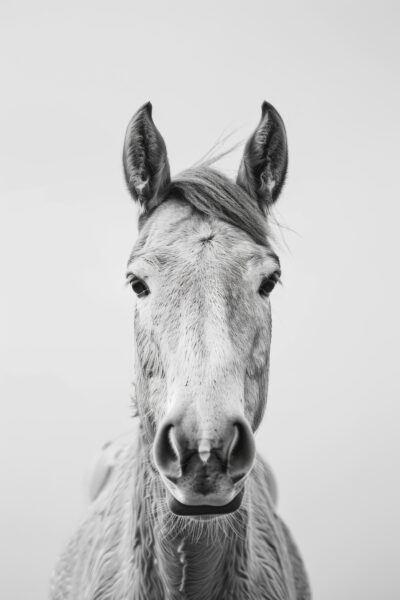 Pferdeportrait Gerahmt