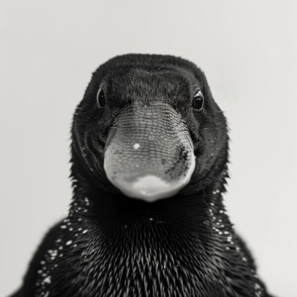 Entenportrait Gerahmt