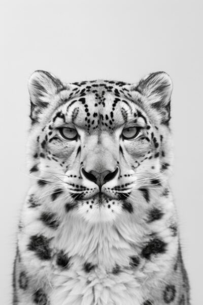 Schneeleopard Leinwandbild