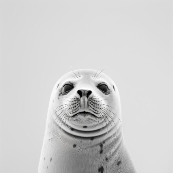 Seehund Gesicht Nah Poster