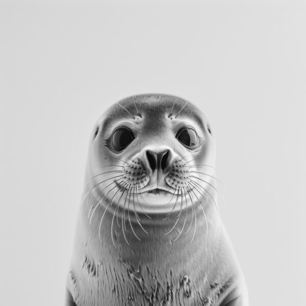 Seehund Gerahmt