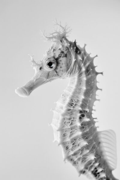 Seepferdchen Porträt Poster