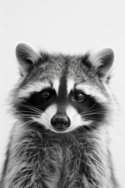 Waschbär Leinwandbild