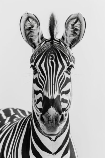 Zebra Leinwandbild