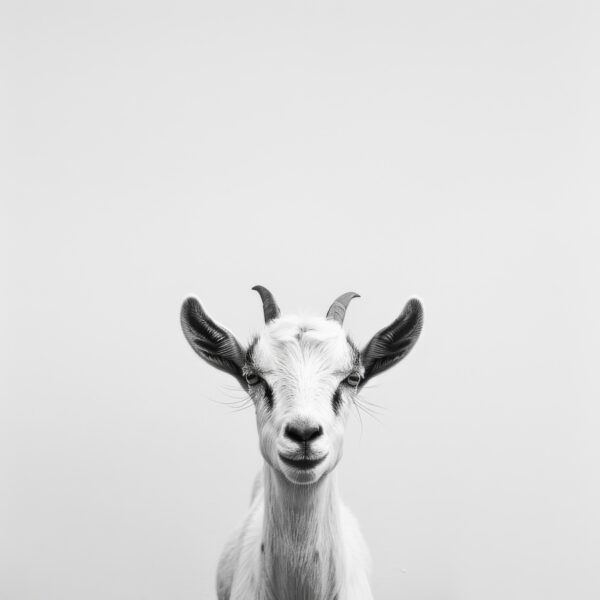 Ziege Blick Nah Poster