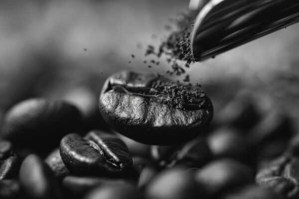 Kaffee Bohne Detail Leinwandbild