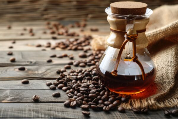 Kaffee Karaffe Leinwandbild