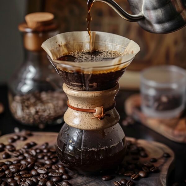 Kaffeebereiter Leinwandbild