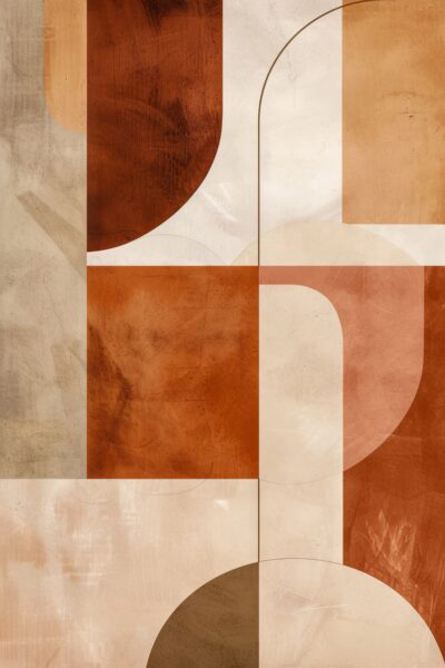 Geometrische Flächen Poster