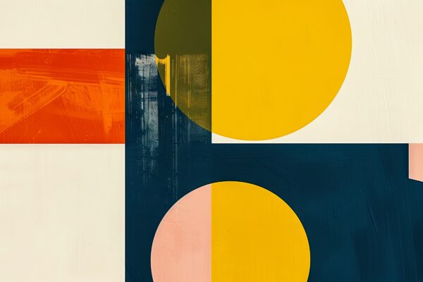 Grafik Farbspiel Poster