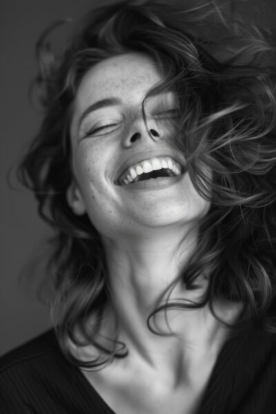 Porträt Frau Leinwandbild