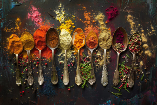 Gewürzlöffel Bunte Mischung Poster