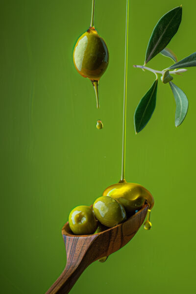 Olive Tropfen Poster