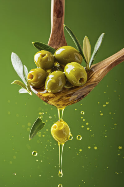 Olivenöl Tropfen Poster