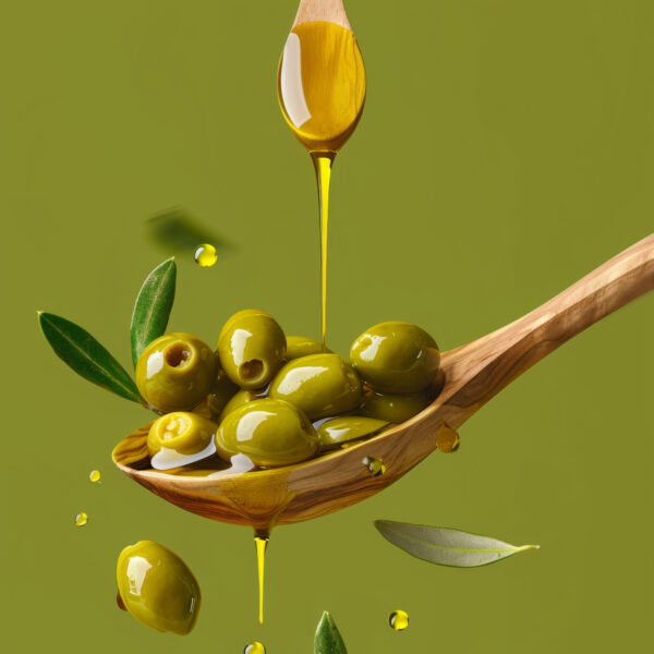 Oliven Löffel Poster