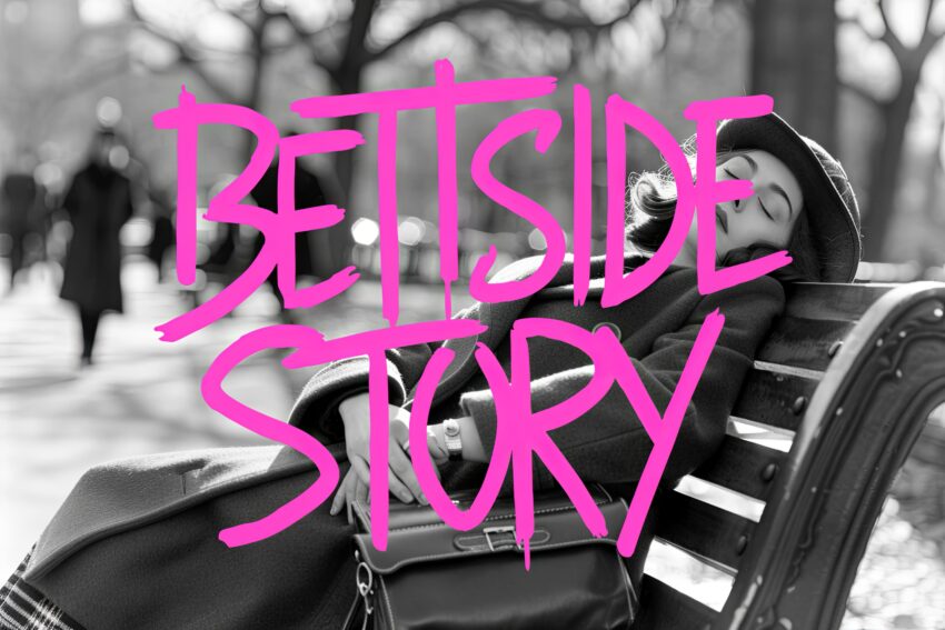 Fotografie Poster Frau schlafen schwarz-weiß