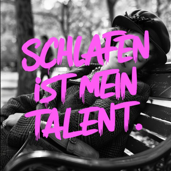 Schlafender Junge Poster