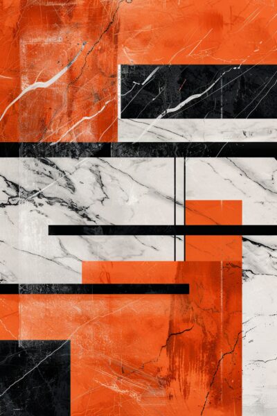 Geometrie Marmor Leinwandbild