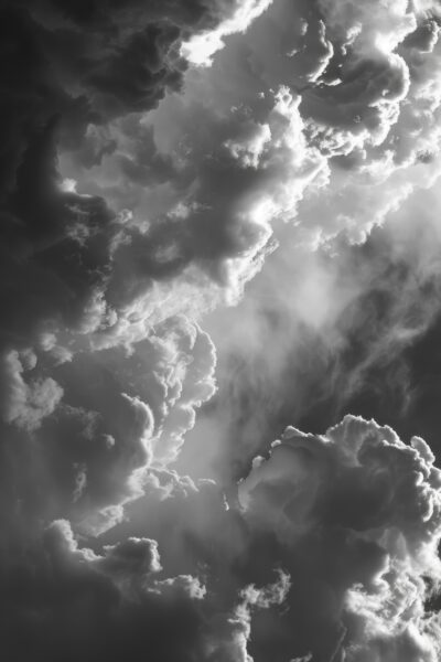 Wolkenformation Leinwandbild