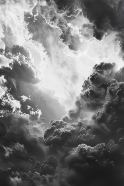 Wolkenformation Dramatisch Poster