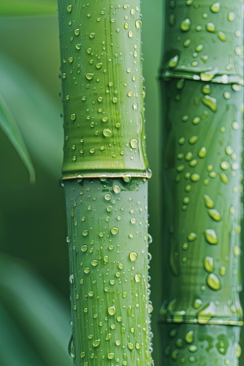 Fotografie Poster Bambus Tau grün